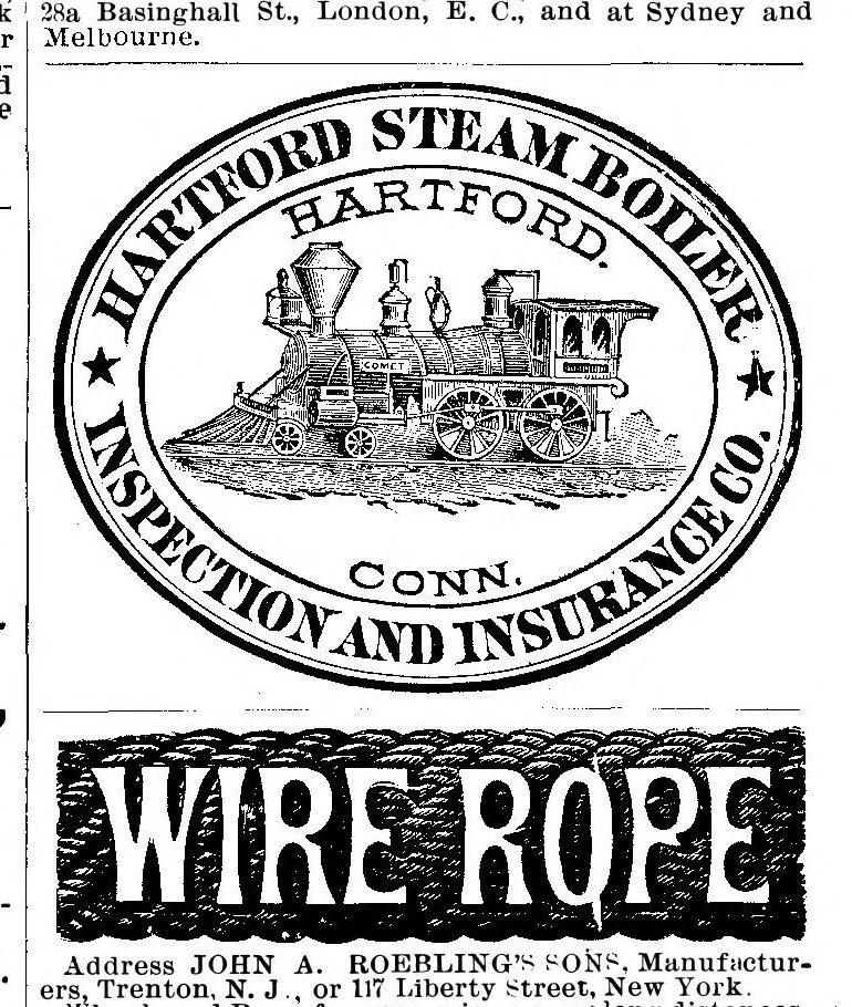 An illustration from Scientific American, Vol. 53, No. 1 (July 1885), 1885, leaf 14