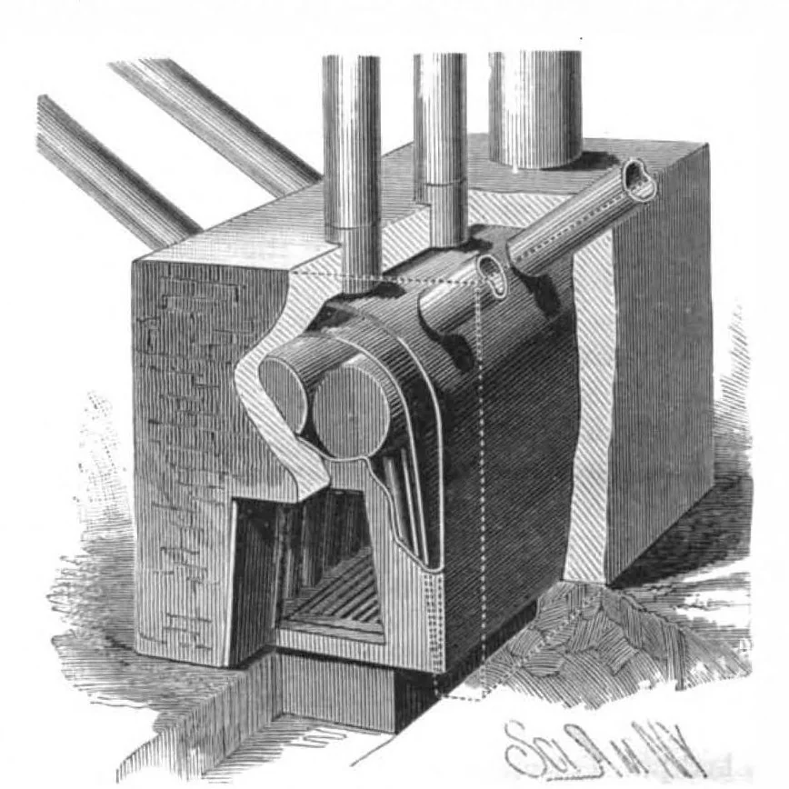 An illustration from Scientific American, Vol. 53, No. 7 (August 1885), 1885, leaf 4