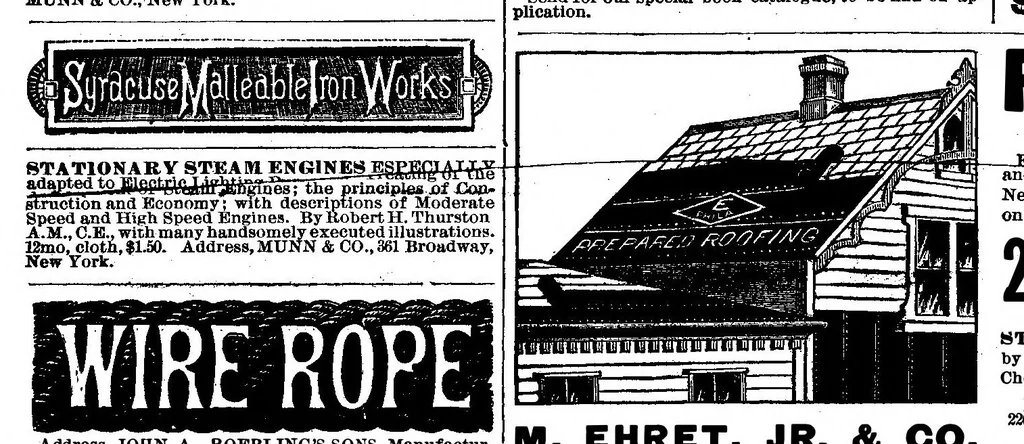 An illustration from Scientific American, Vol. 53, No. 9 (August 1885), 1885, leaf 15