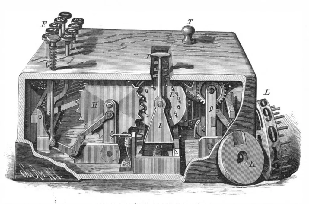An illustration from Scientific American, Vol. 53, No. 9 (August 1885), 1885, leaf 5