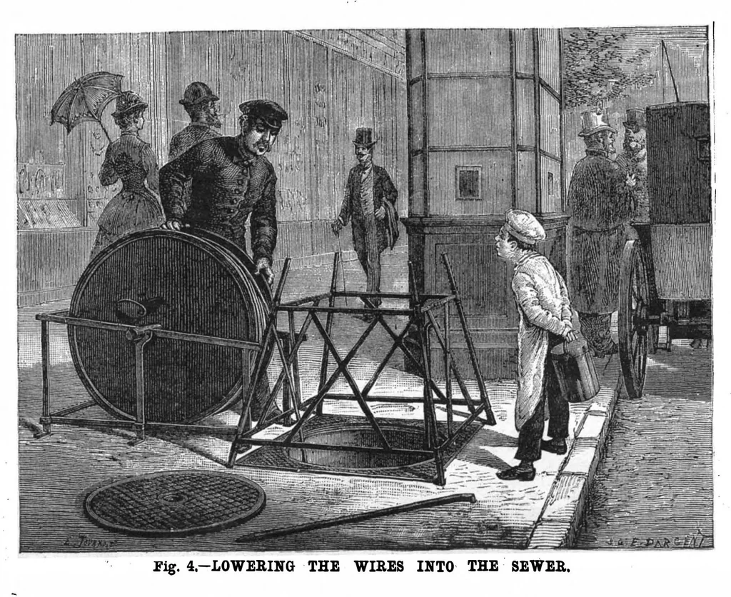 An illustration from Scientific American, Vol. 53, No. 9 (August 1885), 1885, leaf 7