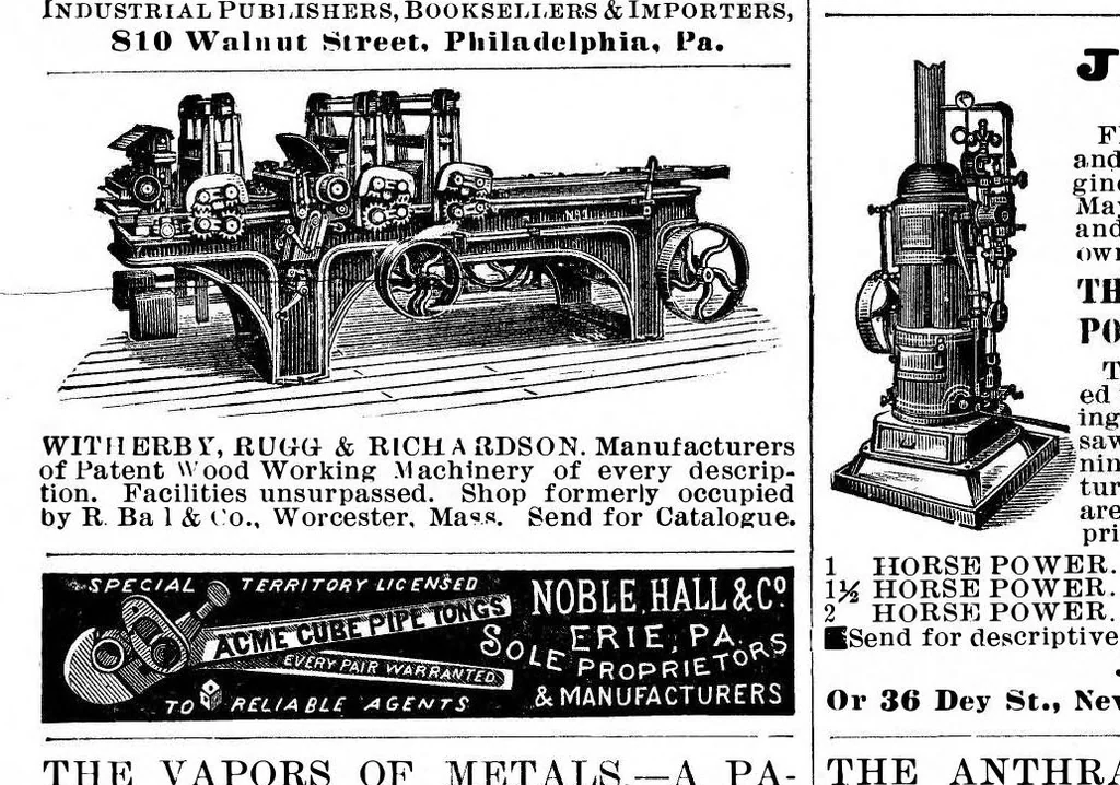 An illustration from Scientific American, Vol. 53, No. 15 (October 1885), 1885, leaf 14