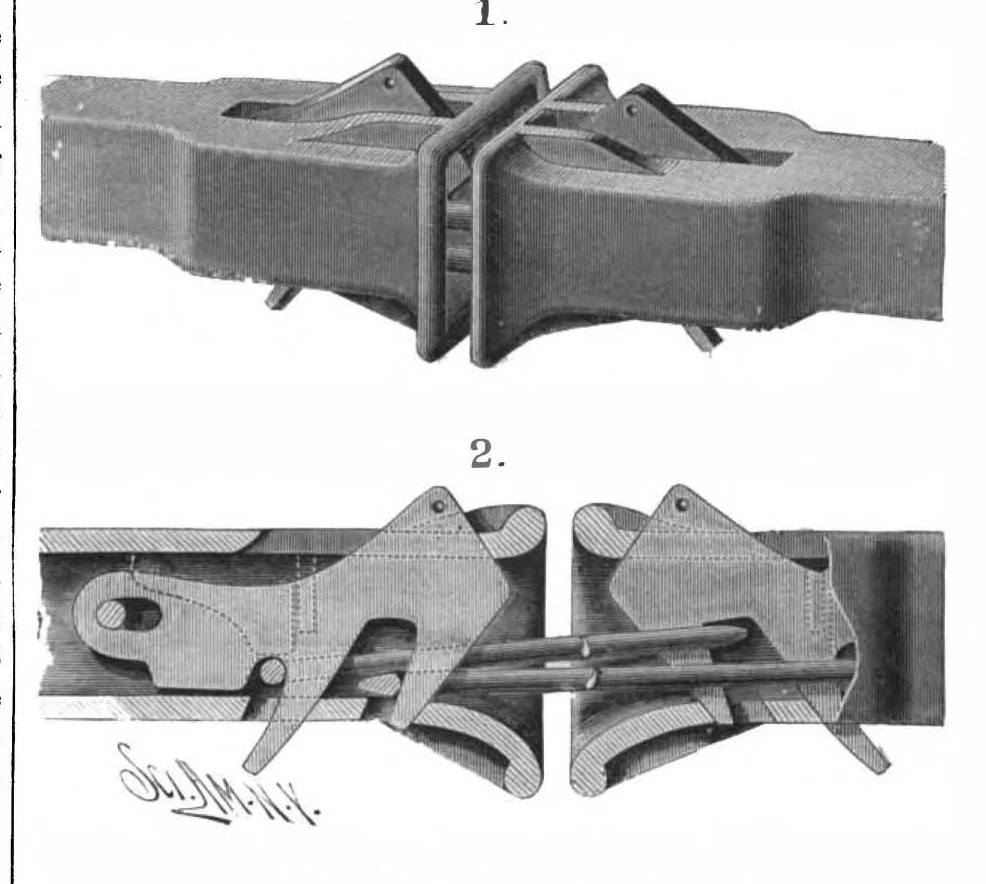 An illustration from Scientific American, Vol. 54, No. 18 (May 1886), 1886, leaf 4