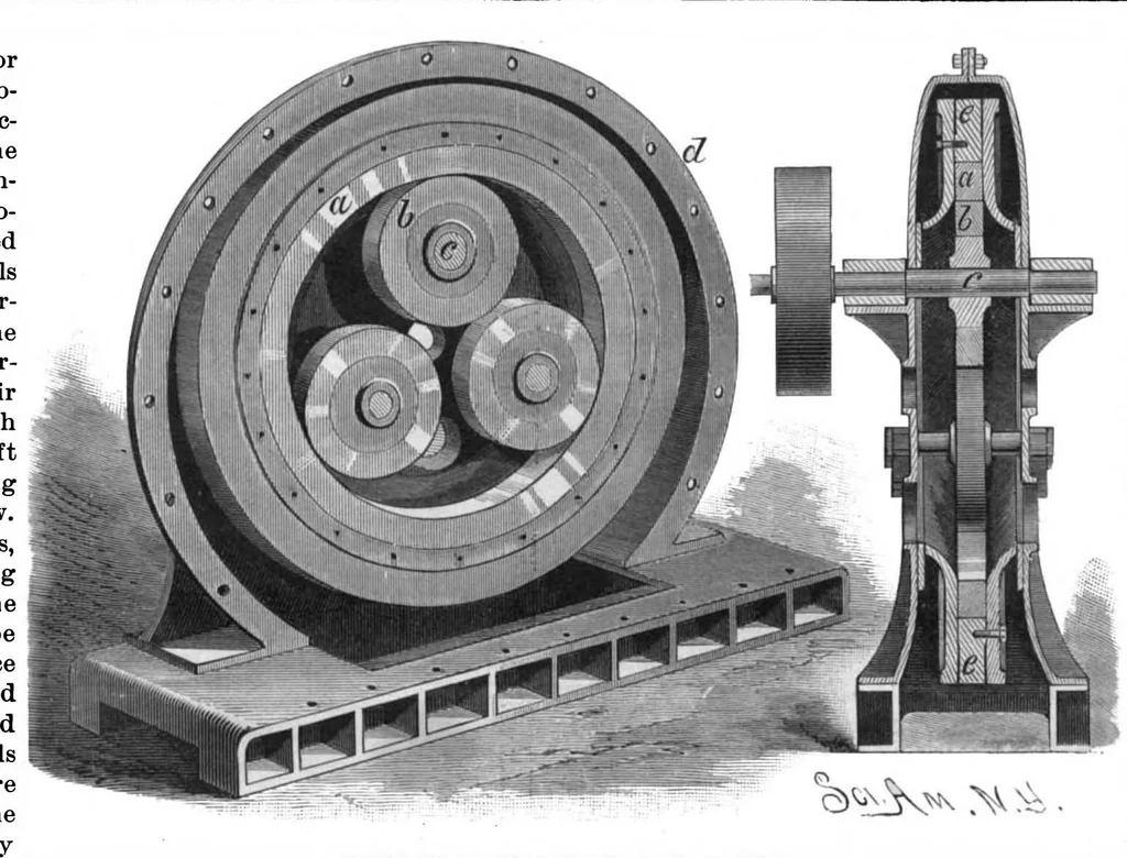 An illustration from Scientific American, Vol. 54, No. 19 (May 1886), 1886, leaf 4