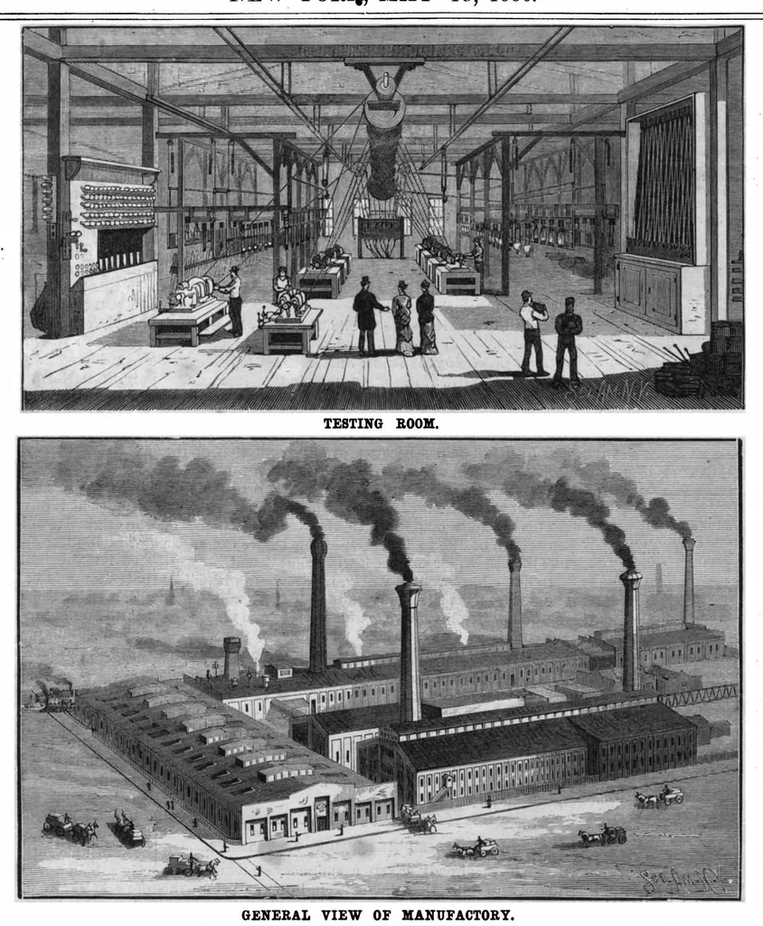 An illustration from Scientific American, Vol. 54, No. 20 (May 1886), 1886, leaf 0