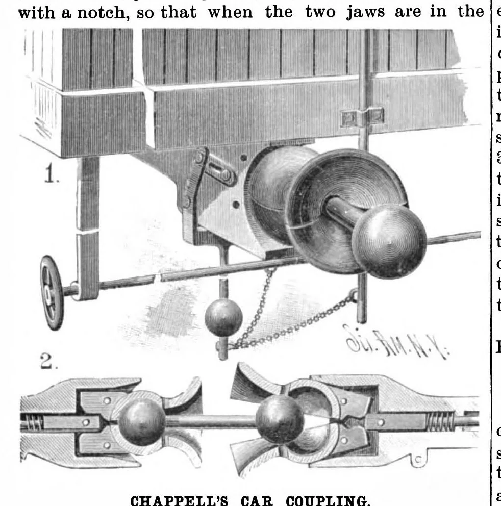 An illustration from Scientific American, Vol. 54, No. 21 (May 1886), 1886, leaf 4