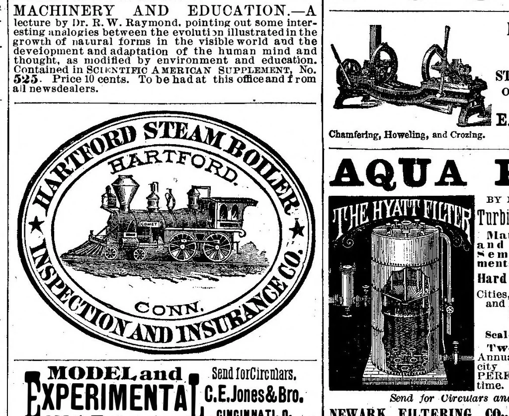 An illustration from Scientific American, Vol. 55, No. 1 (July 1886), 1886, leaf 13