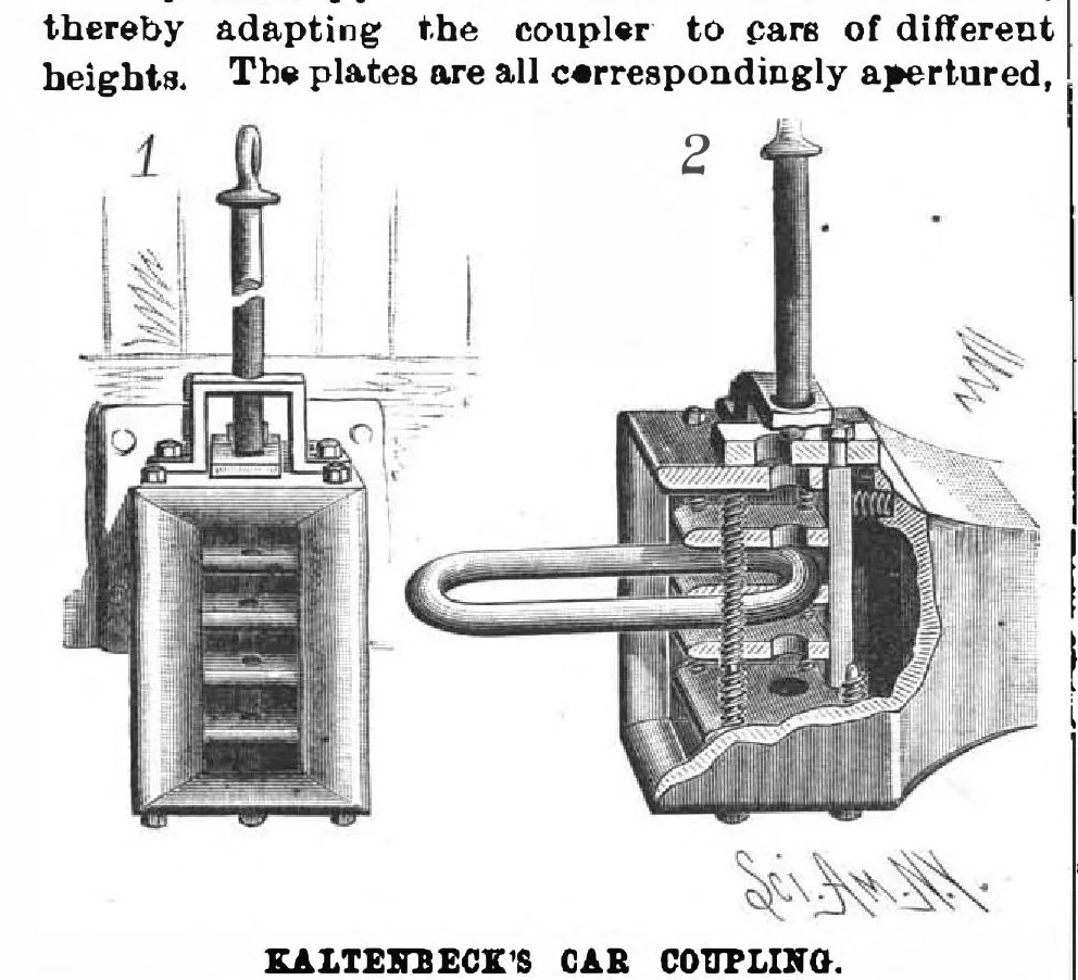 An illustration from Scientific American, Vol. 56, No. 1 (January 1887), 1887, leaf 5