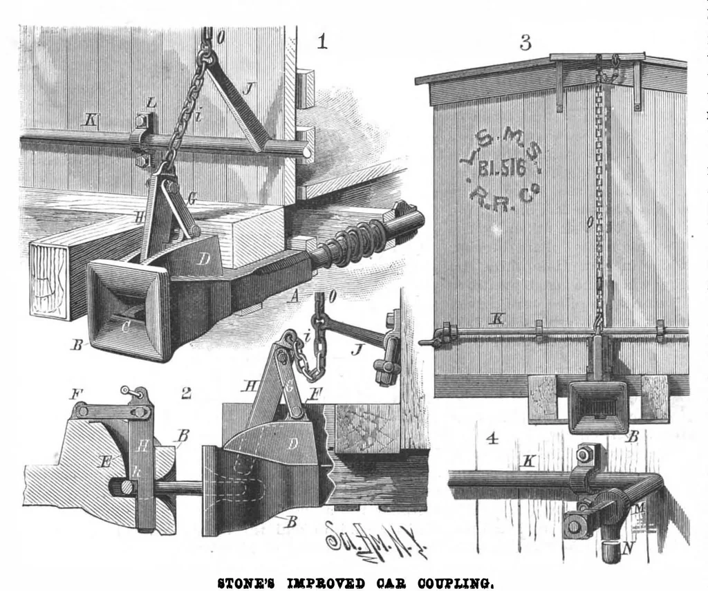 An illustration from Scientific American, Vol. 56, No. 15 (April 1887), 1887, leaf 4