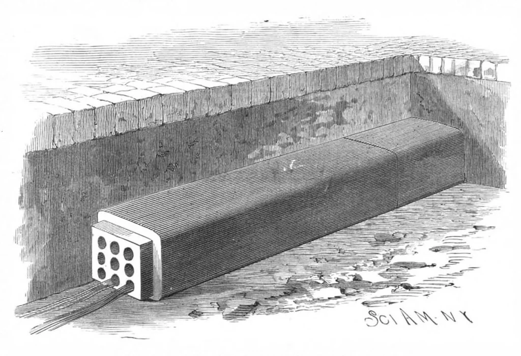 An illustration from Scientific American, Vol. 56, No. 18 (April 1887), 1887, leaf 9