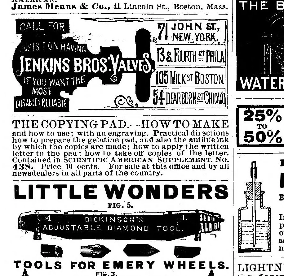 An illustration from Scientific American, Vol. 59, No. 5 (August 1888), 1888, leaf 15