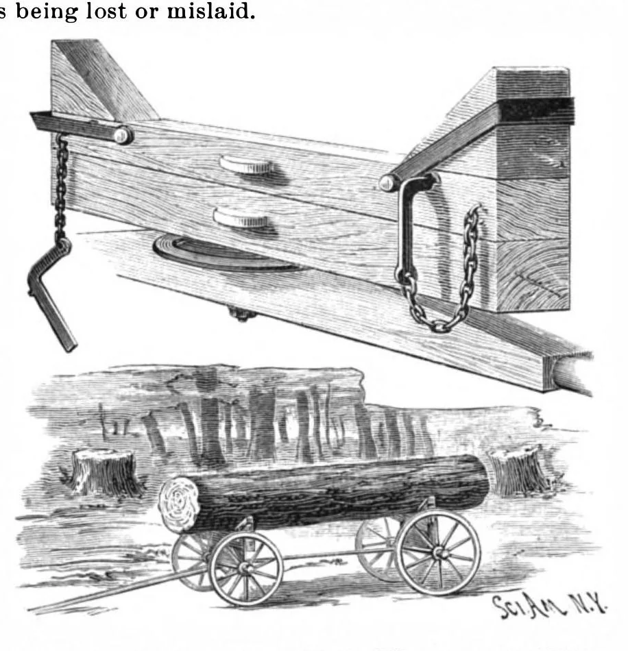An illustration from Scientific American, Vol. 63, No. 4 (July 1890), 1890, leaf 4