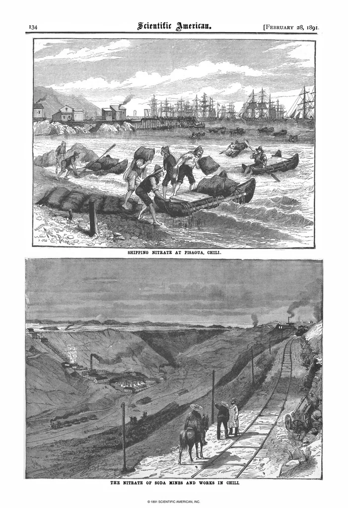 An illustration from Scientific American, Vol. 64, No. 9 (February 1891), 1891, leaf 7