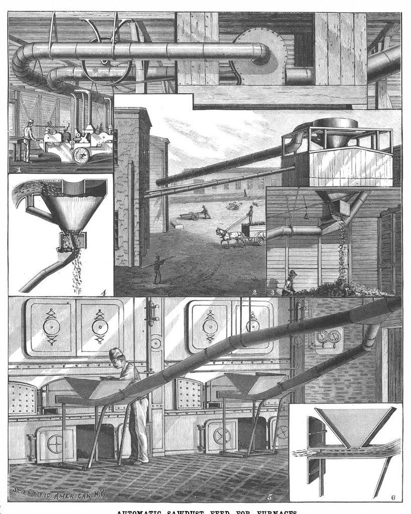 An illustration from Scientific American, Vol. 64, No. 15 (April 1891), 1891, leaf 8
