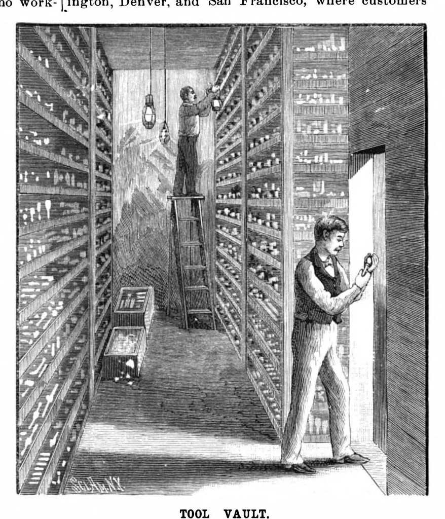 An illustration from Scientific American, Vol. 64, No. 18 (May 1891), 1891, leaf 7