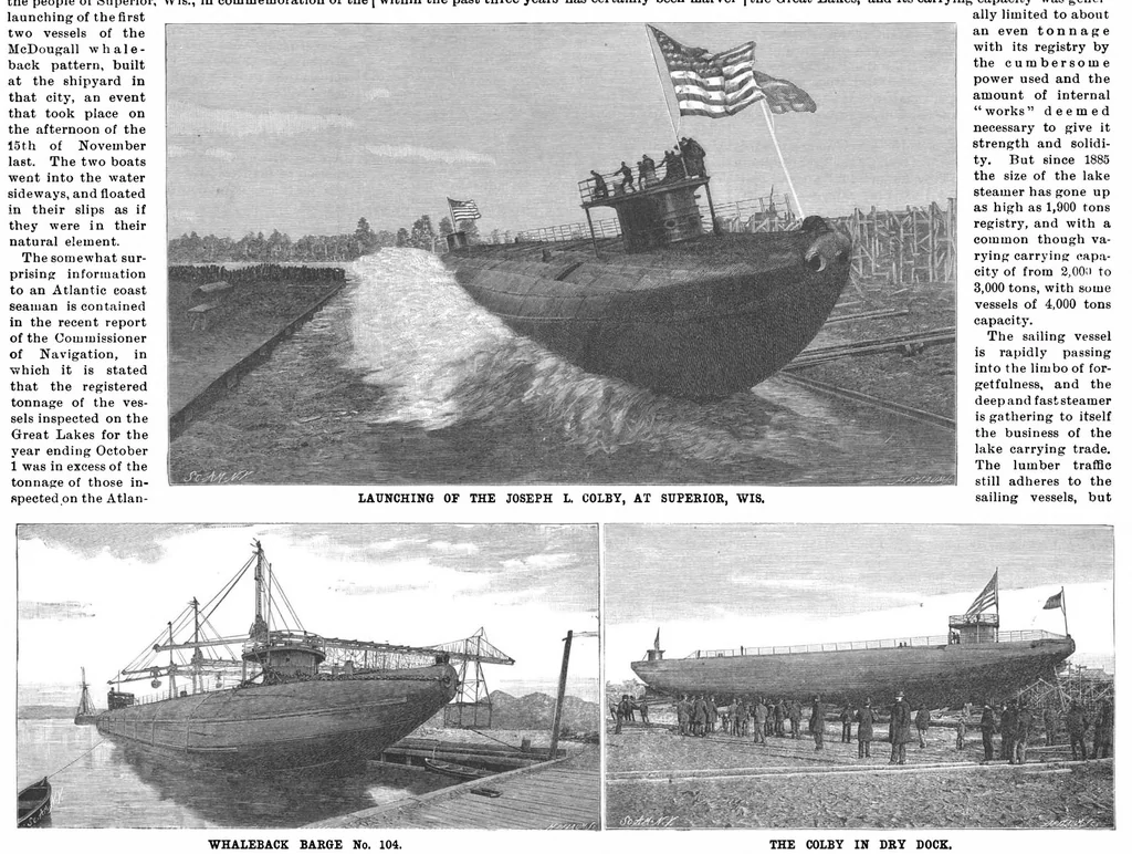 An illustration from Scientific American, Vol. 65, No. 1 (July 1891), 1891, leaf 1