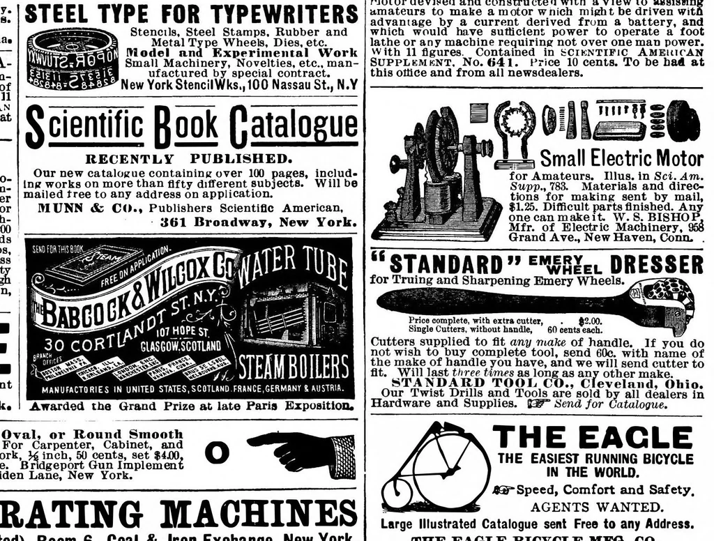 An illustration from Scientific American, Vol. 65, No. 1 (July 1891), 1891, leaf 13