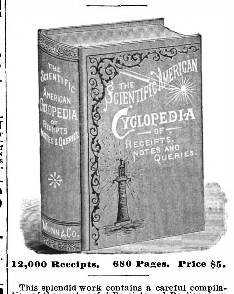 An illustration from Scientific American, Vol. 66, No. 8 (February 1892), 1892, leaf 13