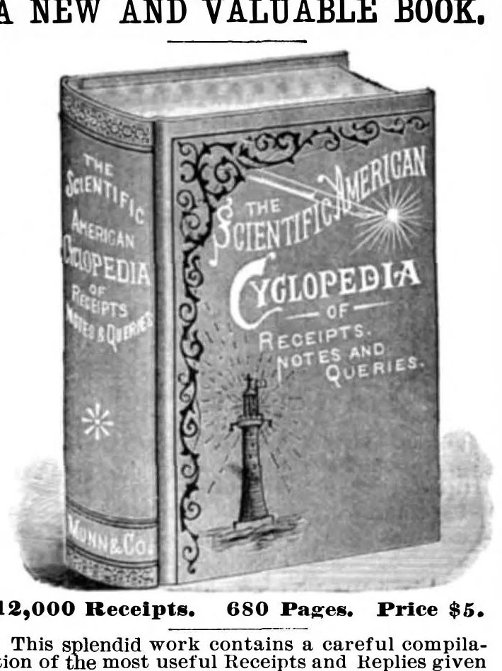 An illustration from Scientific American, Vol. 66, No. 17 (April 1892), 1892, leaf 14