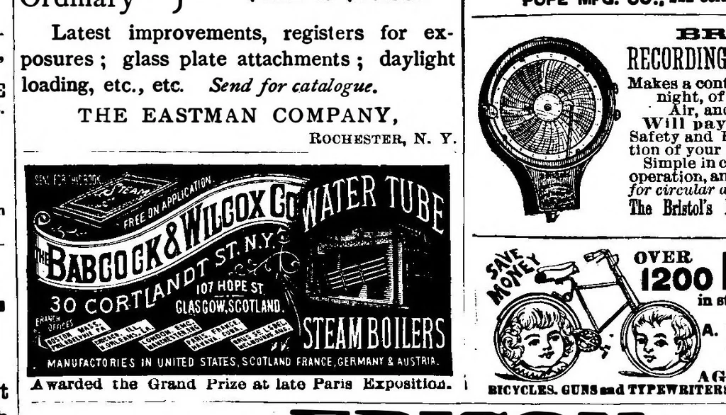 An illustration from Scientific American, Vol. 66, No. 17 (April 1892), 1892, leaf 15