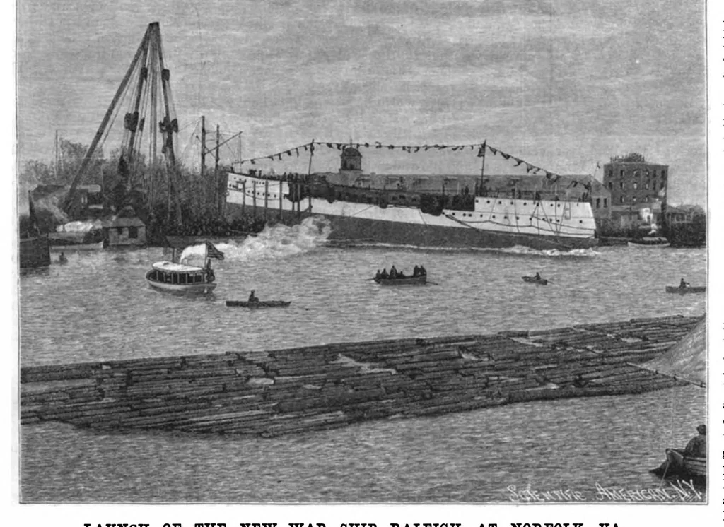 An illustration from Scientific American, Vol. 66, No. 19 (May 1892), 1892, leaf 8