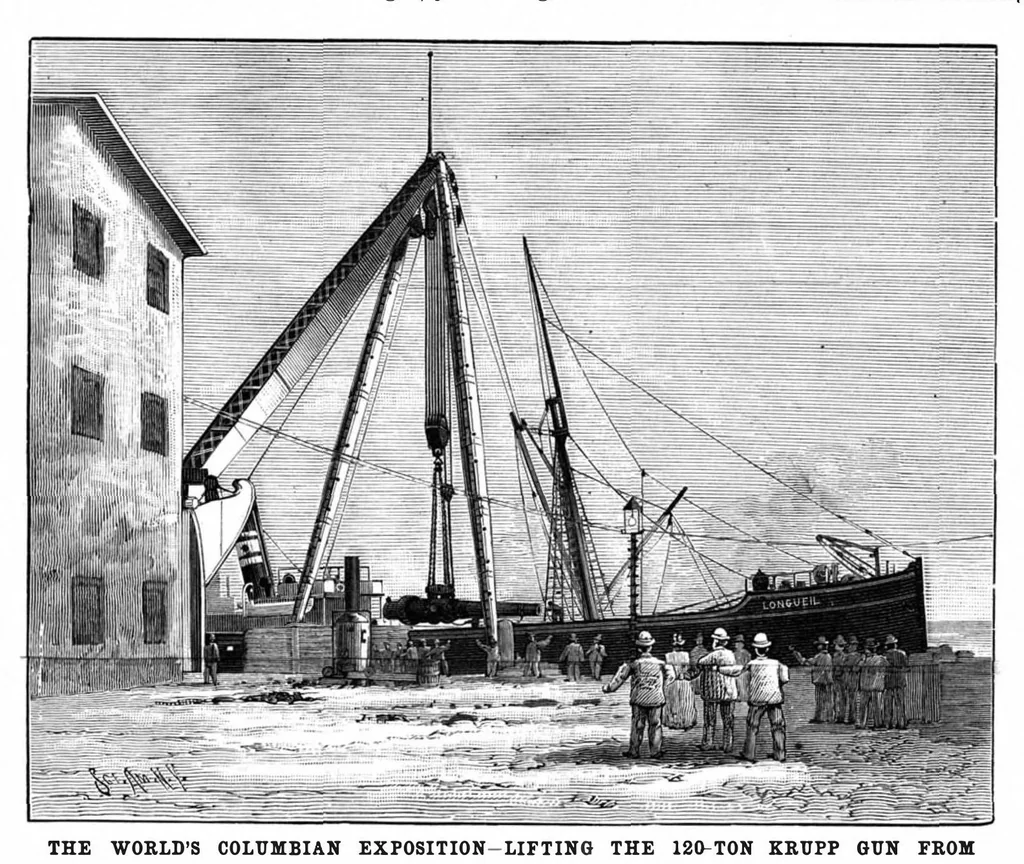 An illustration from Scientific American, Vol. 68, No. 16 (April 1893), 1893, leaf 2