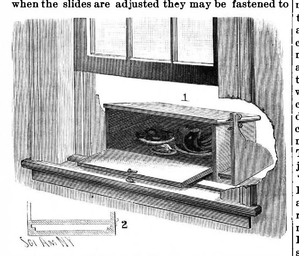 An illustration from Scientific American, Vol. 69, No. 1 (July 1893), 1893, leaf 4