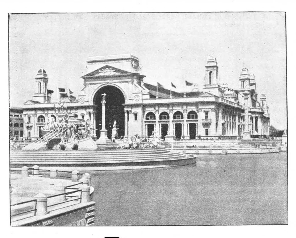 An illustration from Scientific American, Vol. 69, No. 15 (October 1893), 1893, leaf 4