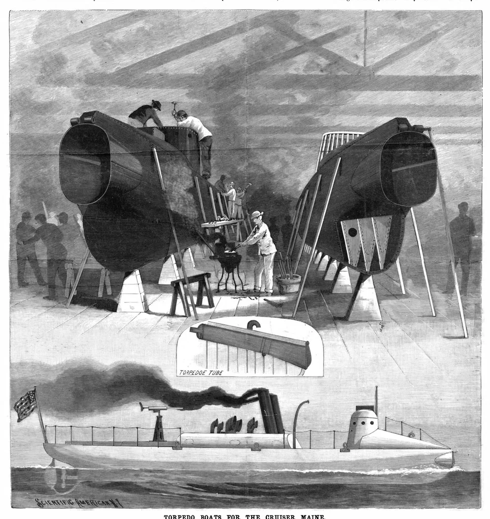 An illustration from Scientific American, Vol. 72, No. 1 (January 1895), 1895, leaf 0