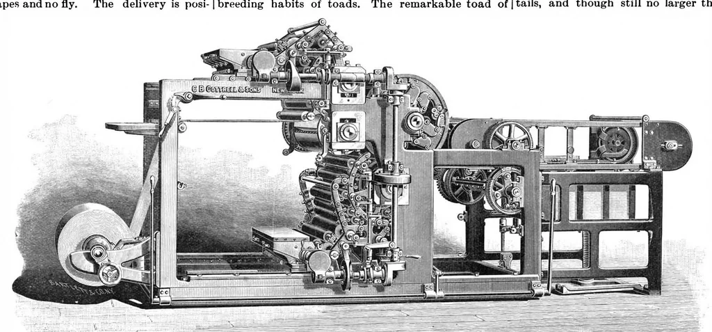 An illustration from Scientific American, Vol. 73, No. 16 (October 1895), 1895, leaf 7