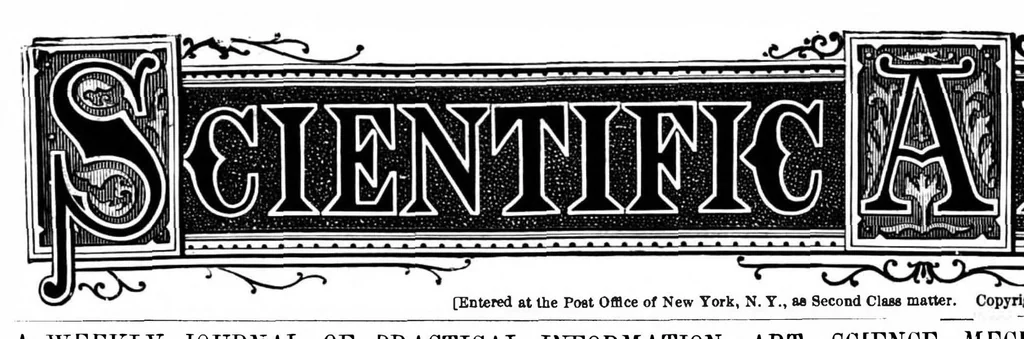 An illustration from Scientific American, Vol. 73, No. 23 (December 1895), 1895, leaf 0