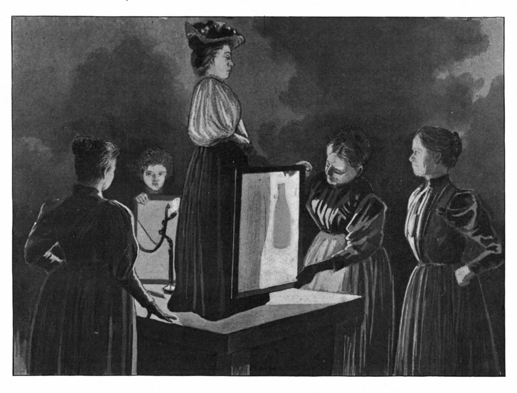 An illustration from Scientific American, Vol. 77, No. 6 (August 1897), 1897, leaf 8