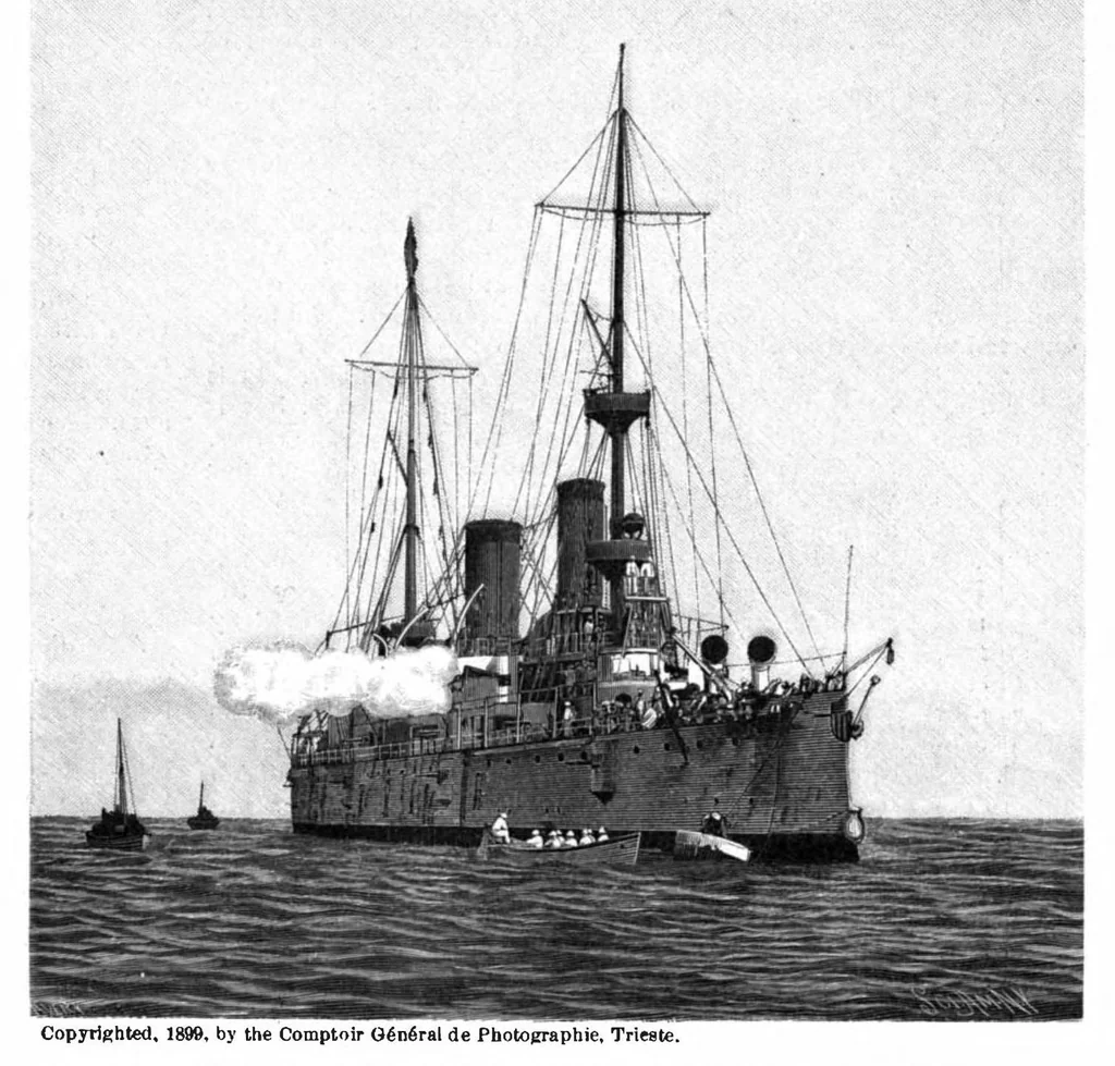 An illustration from Scientific American, Vol. 81, No. 8 (August 1899), 1899, leaf 8