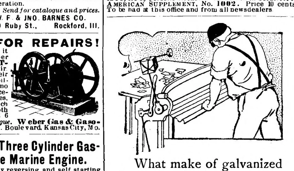 An illustration from Scientific American, Vol. 81, No. 23 (December 1899), 1899, leaf 15