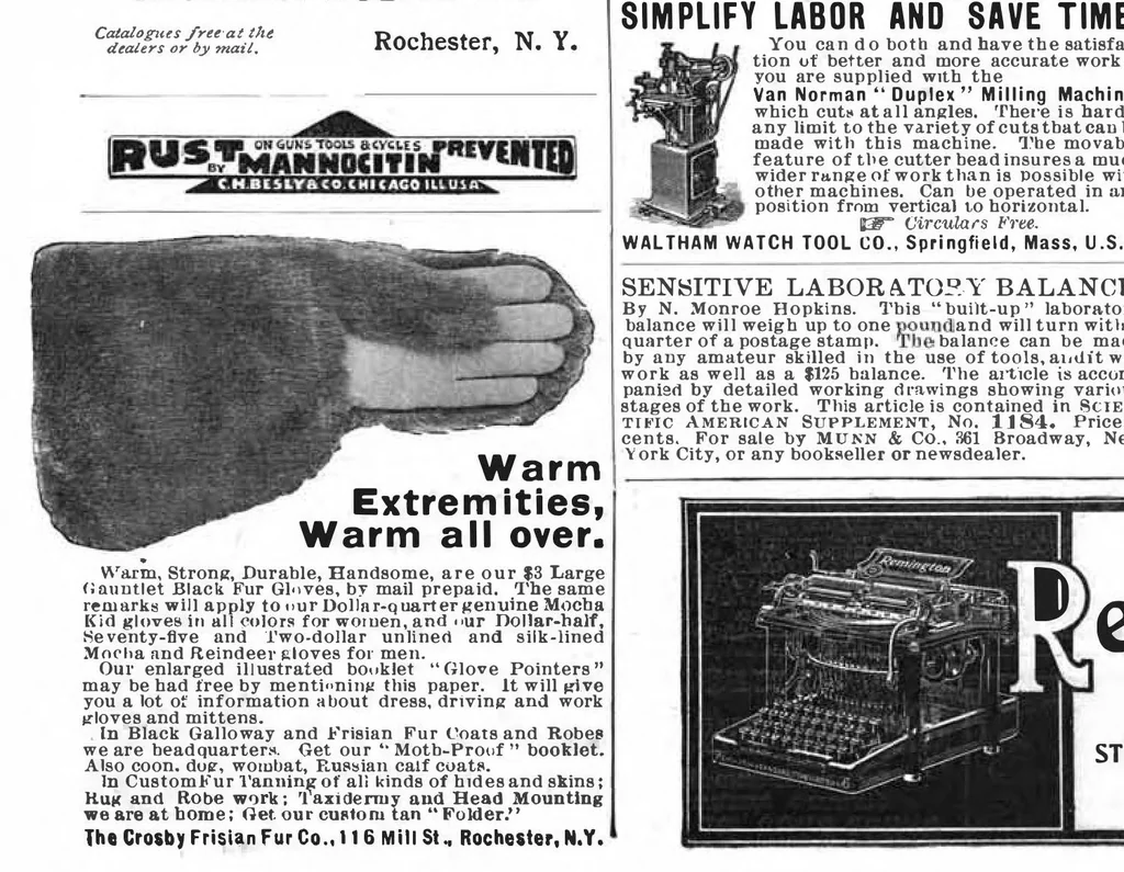 An illustration from Scientific American, Vol. 82, No. 1 (January 1900), 1900, leaf 15