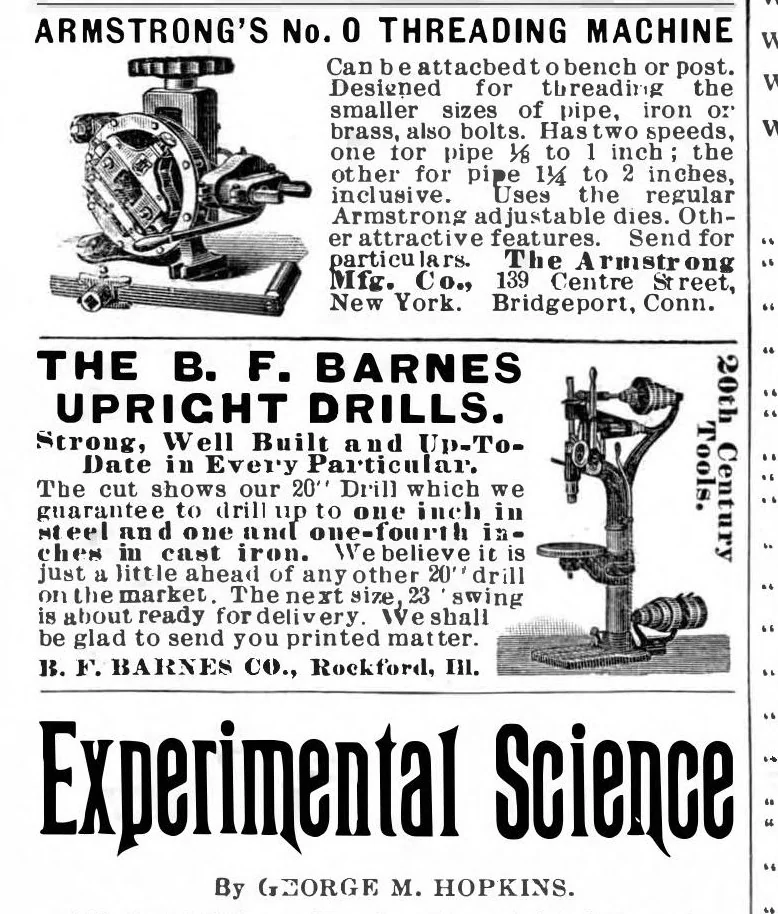 An illustration from Scientific American, Vol. 83, No. 21 (November 1900), 1900, leaf 13