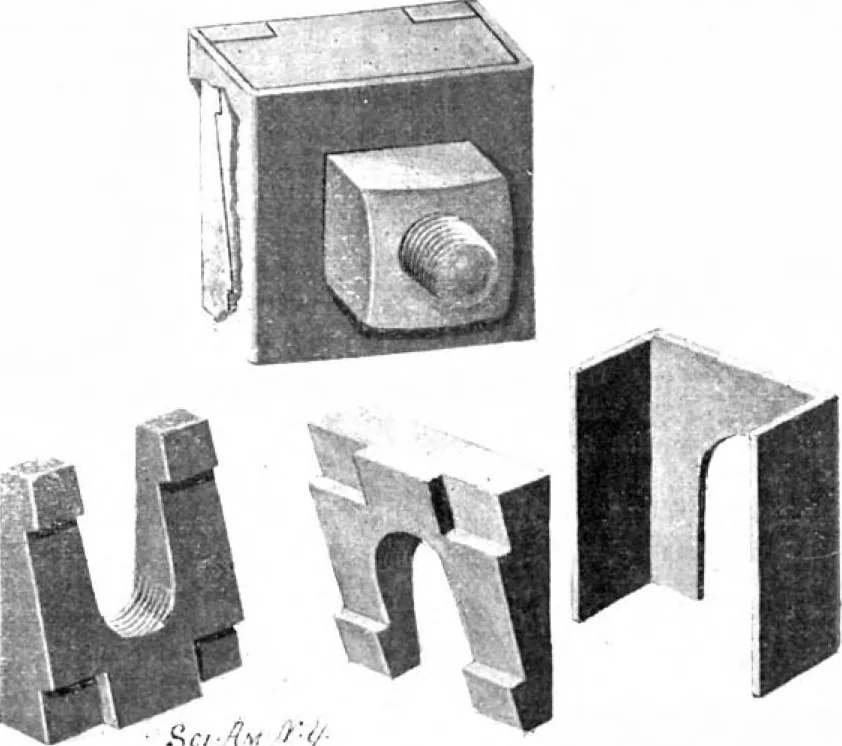 An illustration from Scientific American, Vol. 84, No. 5 (February 1901), 1901, leaf 10