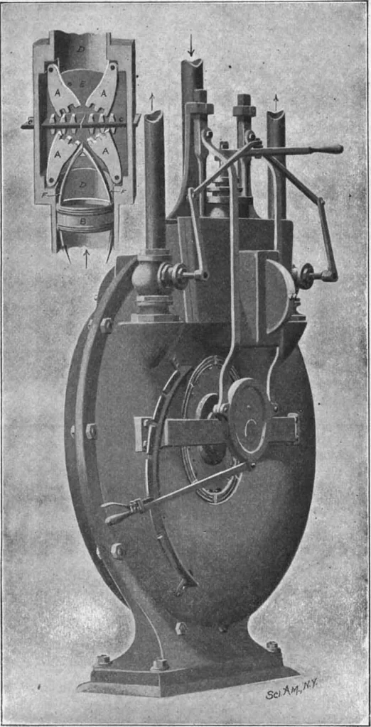 An illustration from Scientific American, Vol. 86, No. 2 (January 1902), 1902, leaf 10