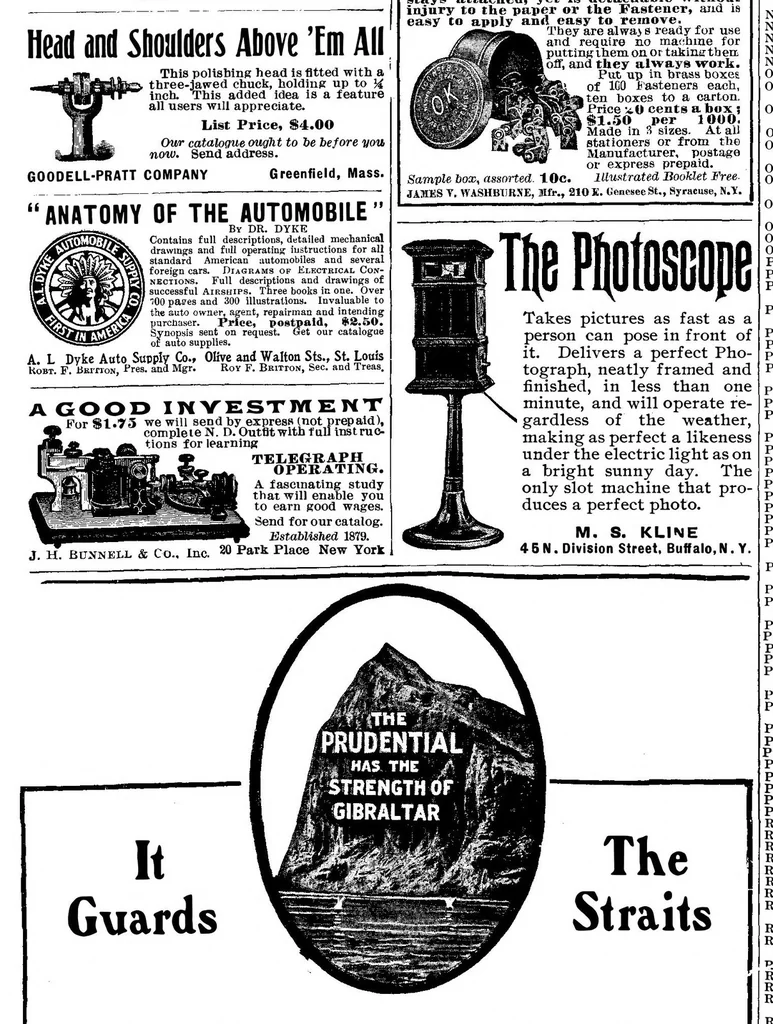 An illustration from Scientific American, Vol. 93, No. 8 (August 1905), 1905, leaf 15