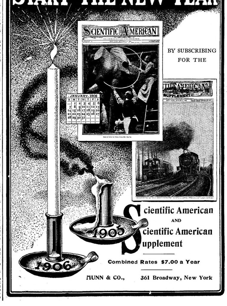 An illustration from Scientific American, Vol. 94, No. 1 (January 1906), 1906, leaf 16