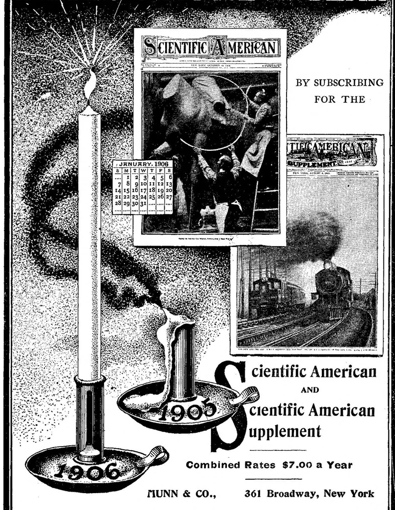 An illustration from Scientific American, Vol. 94, No. 2 (January 1906), 1906, leaf 43