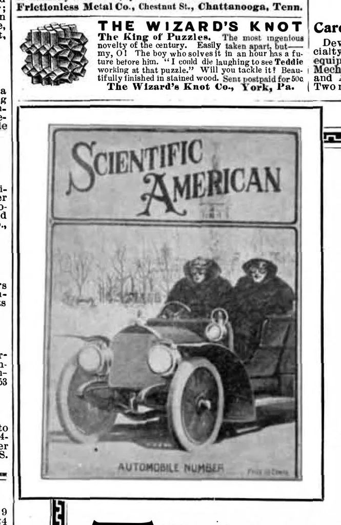 An illustration from Scientific American, Vol. 95, No. 25 (December 1906), 1906, leaf 16
