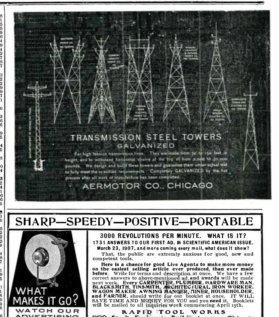 An illustration from Scientific American, Vol. 96, No. 14 (April 1907), 1907, leaf 14