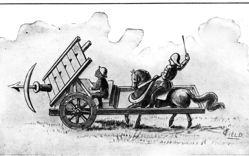 An illustration from Scientific American, Vol. 97, No. 15 (October 1907), 1907, leaf 8