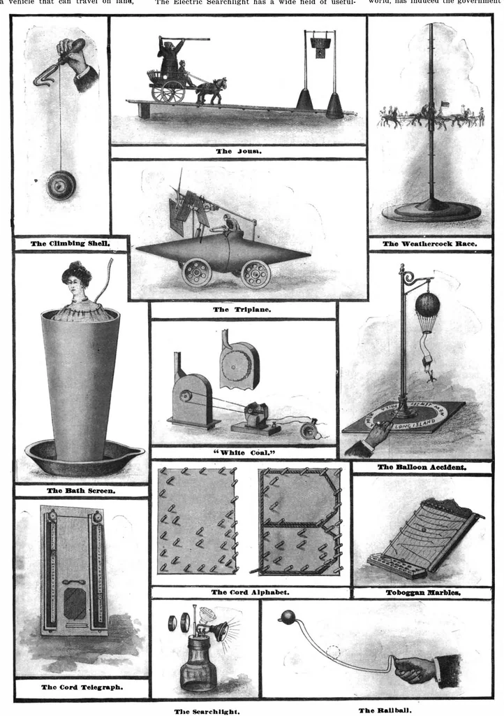 An illustration from Scientific American, Vol. 97, No. 25 (December 1907), 1907, leaf 9