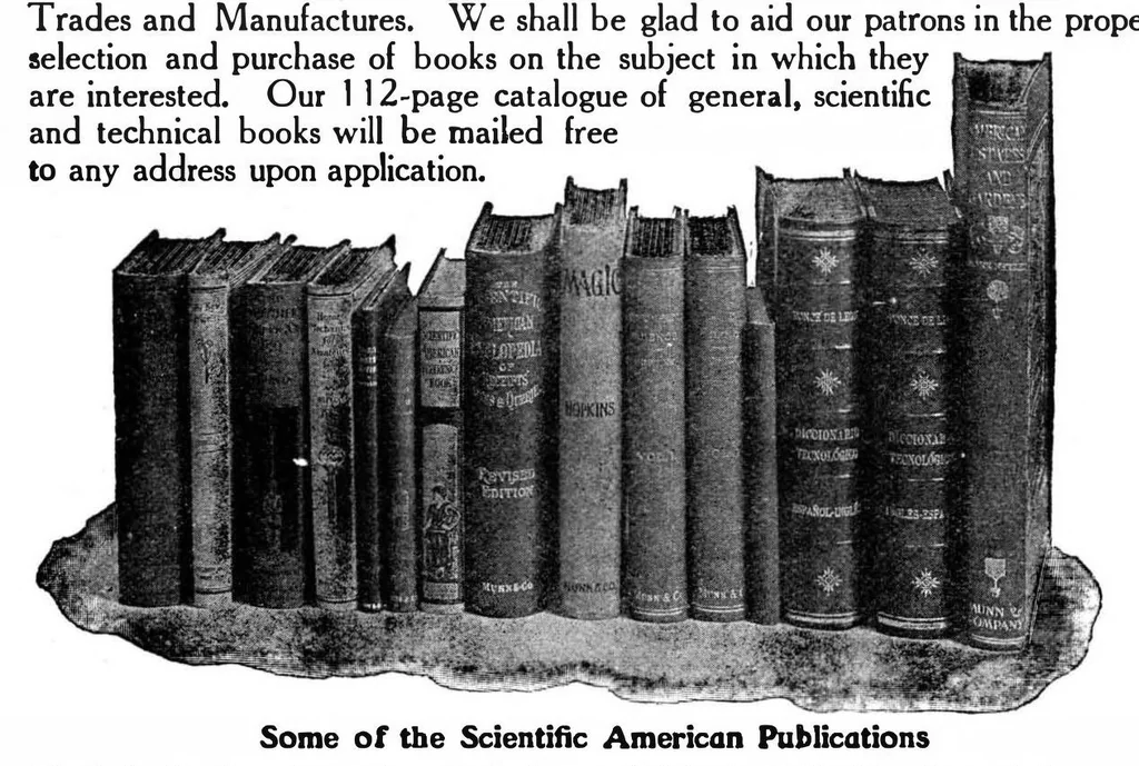 An illustration from Scientific American, Vol. 98, No. 21 (May 1908), 1908, leaf 16