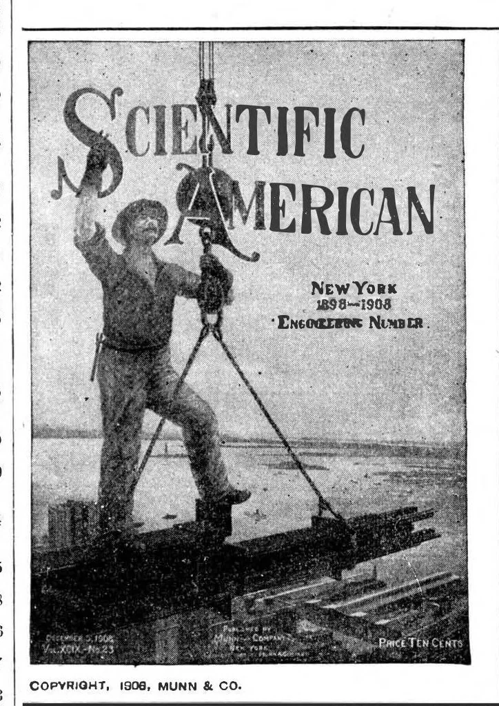 An illustration from Scientific American, Vol. 99, No. 20 (November 1908), 1908, leaf 18