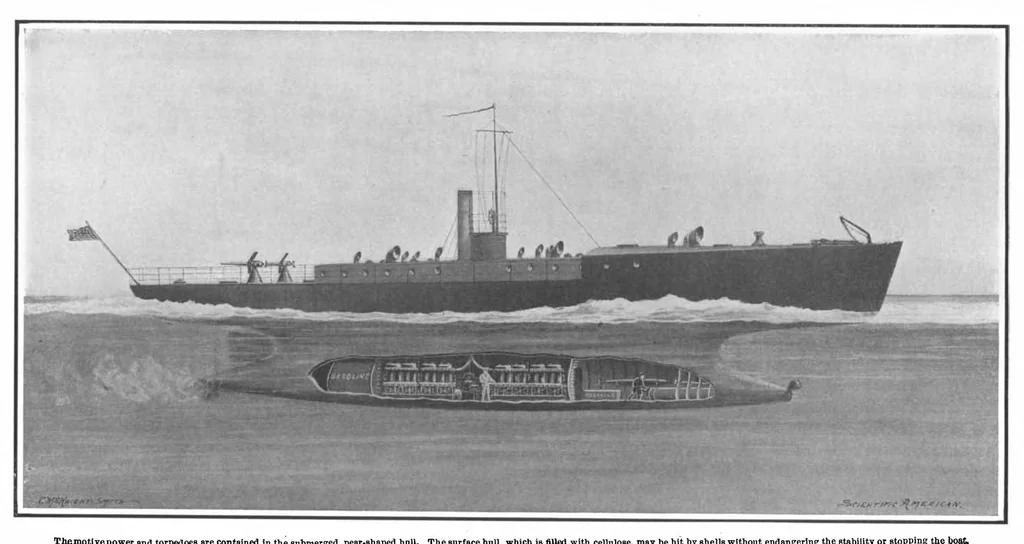 An illustration from Scientific American, Vol. 100, No. 15 (April 1909), 1909, leaf 7