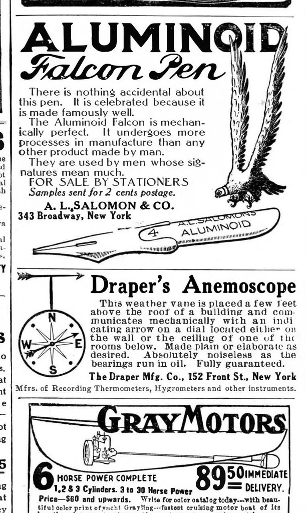 An illustration from Scientific American, Vol. 100, No. 20 (May 1909), 1909, leaf 16