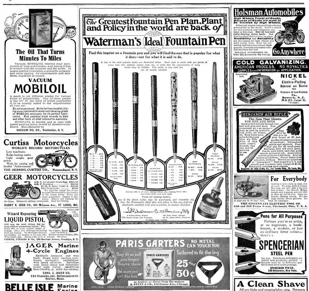 An illustration from Scientific American, Vol. 101, No. 14 (October 1909), 1909, leaf 15